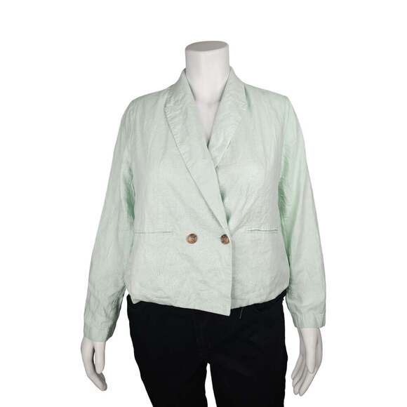 Cato Jackets & Blazers - Cato Fashions | Cato Plus Size Cropped Blazer, Mint Green 18/20W